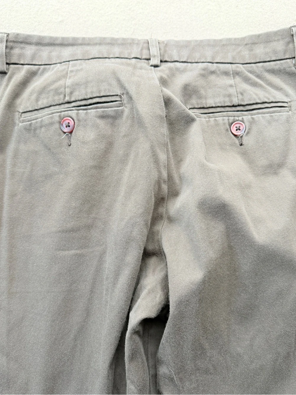 Lee wide-Leg cropped capri Pants - brown -  28W small 5/6 casual elevated ankle
